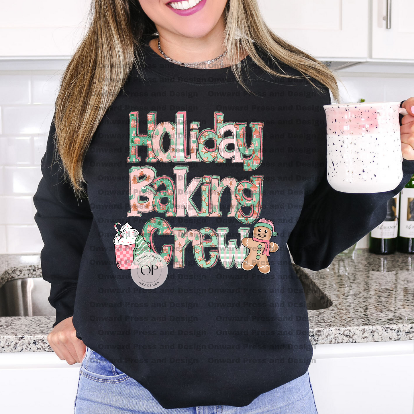 Holiday Baking Crew (Pink)