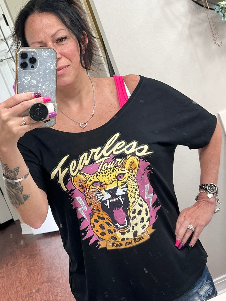 Fearless Tour Off The Shoulder Tee