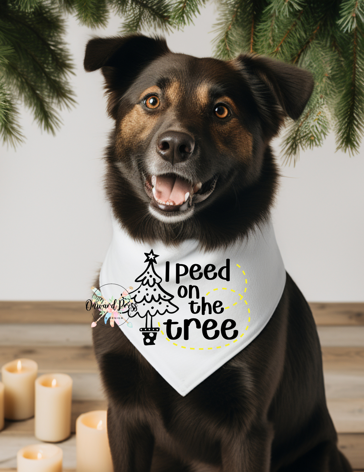 I Peed On The Tree Pet Bandana