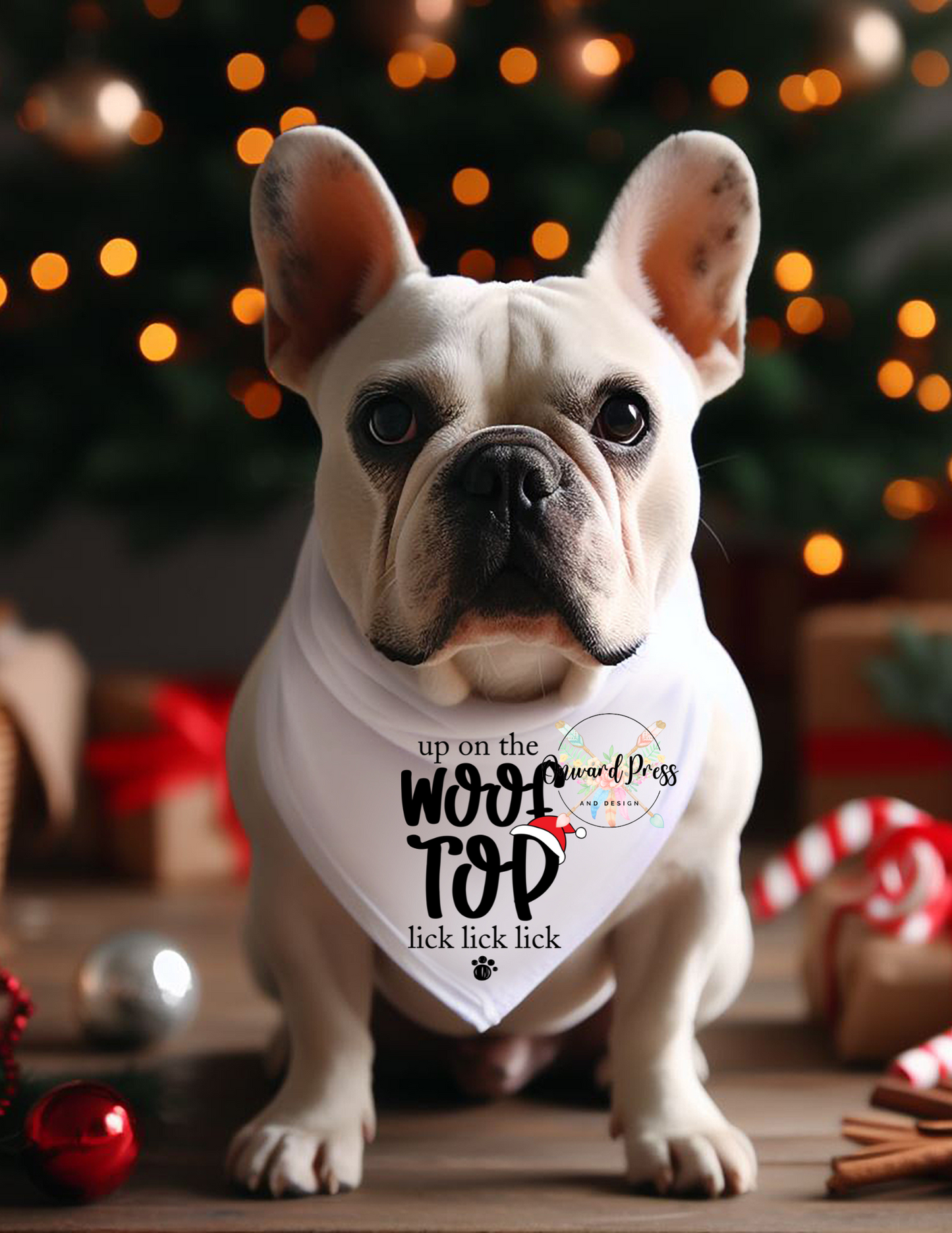 Up On The Woof Top Pet Bandana