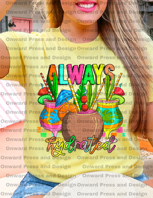 Always Hydrated Tee