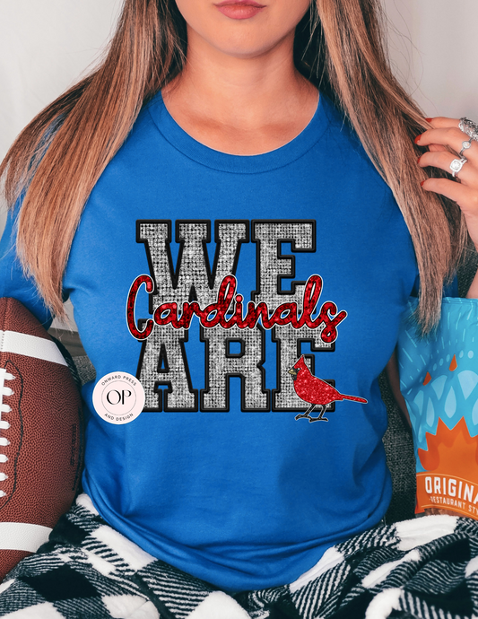 We Are Cardinals School Football