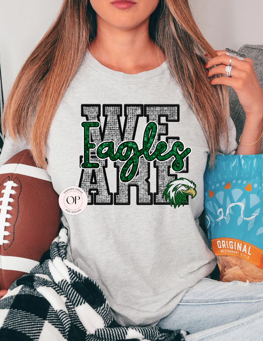 We Are Eagles School Football