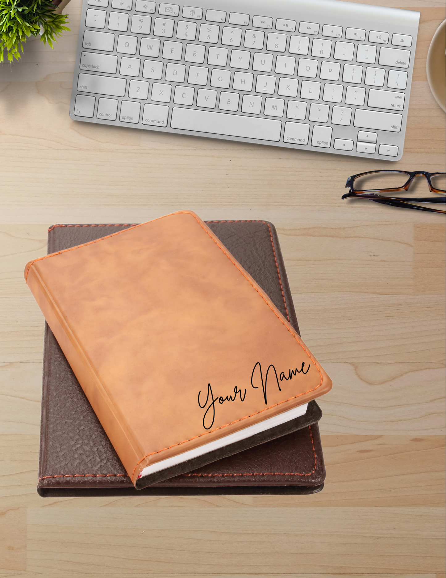 Engraved Leather Journal