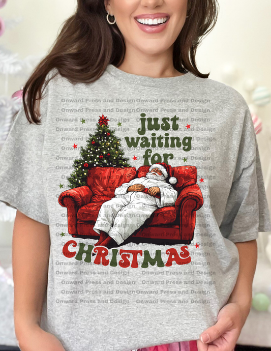 Santa Just Waiting For Christmas