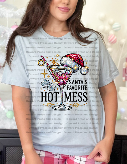 Santa's Favorite Hot Mess Martini