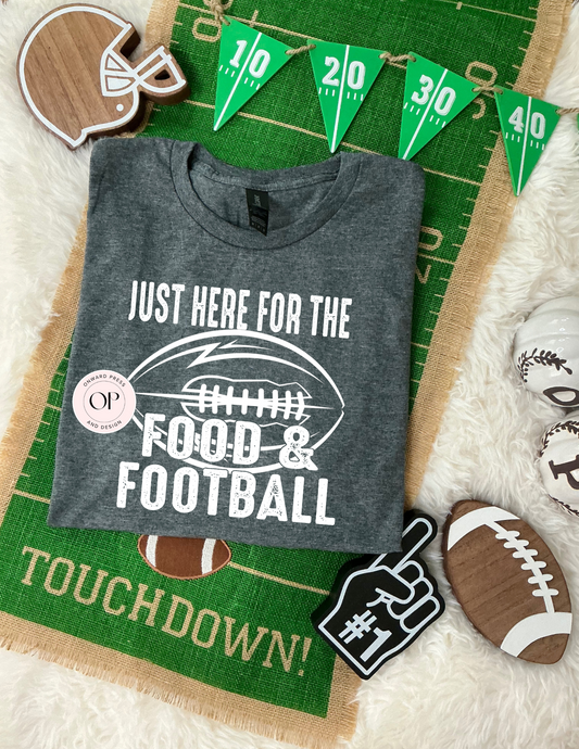 Here For The Food and Football
