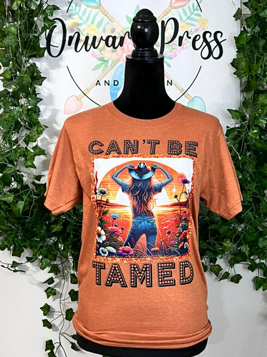 Can't Be Tamed Cowgirl Tee