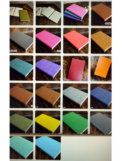 Engraved Leather Journal