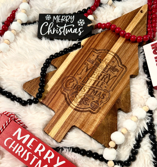 Christmas Tree Decorative Board