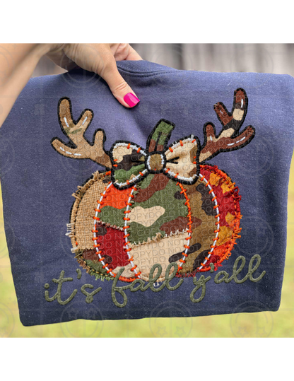 It's Fall Y'all Pumpkin