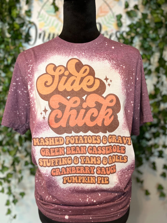 Side Chick Bleached Tee
